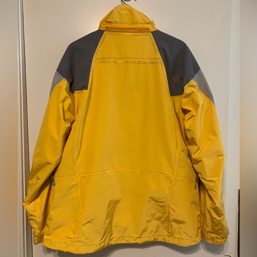 The North Face Yellow Outer Shell Jacket Size M - image 4